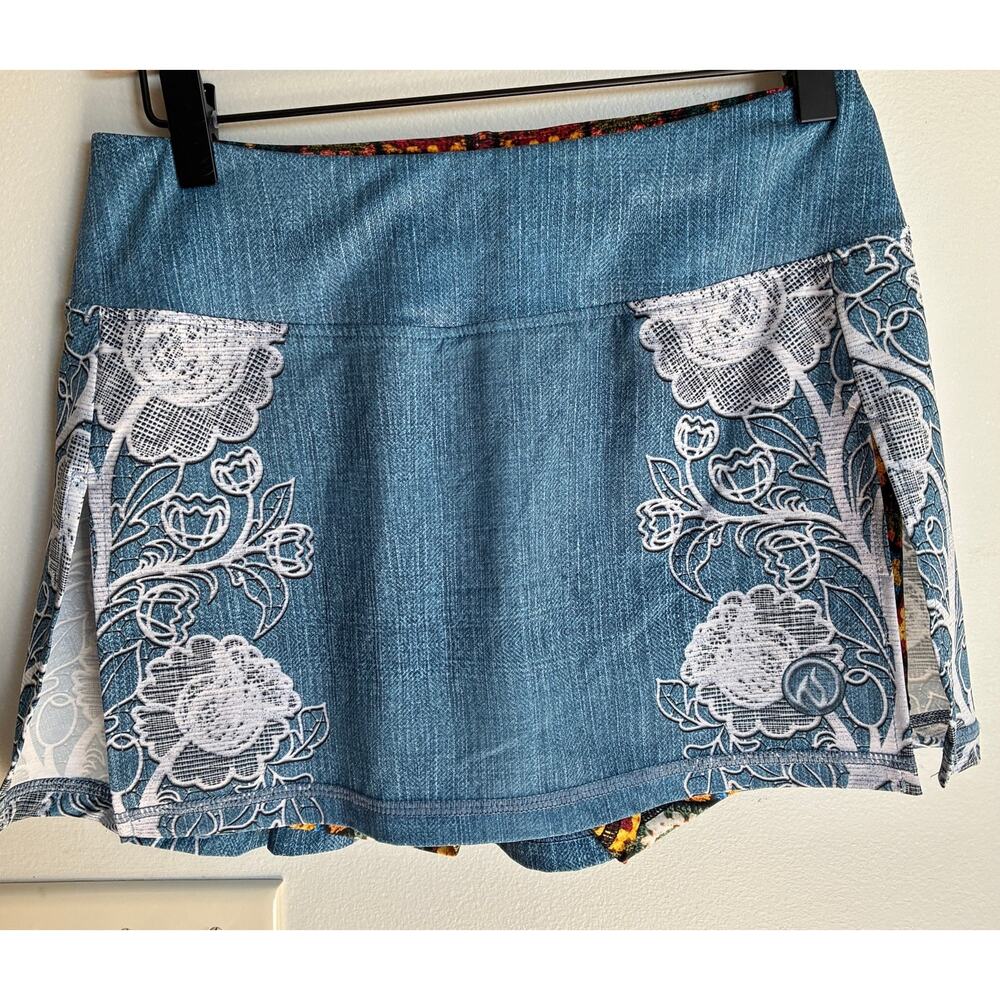 INKnBURN Cripple Creek Lace Size 4 Sports Skirt Running Skort Athletic Tennis